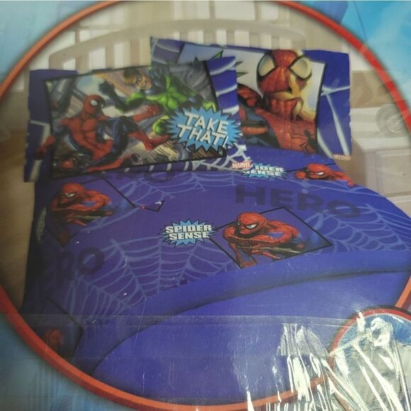 Spiderman twin sheet set - Picture 7 of 9